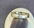 8 Flush Set Bezel Diamond Eternity Wedding Band in 14 Karat Yellow Gold Size 7 ad 1/2 All 8 diamonds are scattered...