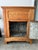 Vintage Alaska ice box and refrigerator cabinet from 1910s with original hardware, hand carvings and tin interior....