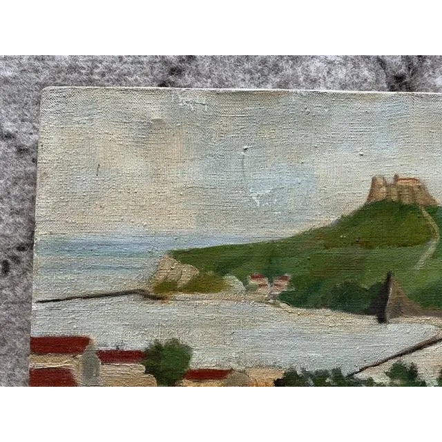 Vintage Original Painting From South of France For Sale In Portland, OR - Image 6 of 7