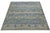 Blue Modern Transitional Khotan Style Blue Wool Area Rug 12x15 For Sale - Image 8 of 11