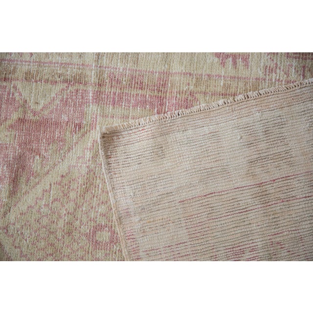 Textile Vintage Distressed Oushak Rug - 2'5" x 4'1" For Sale - Image 7 of 7