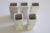 Contemporary Vintage Ceramic Pottery Bud Vases--Set of 5 For Sale - Image 3 of 4