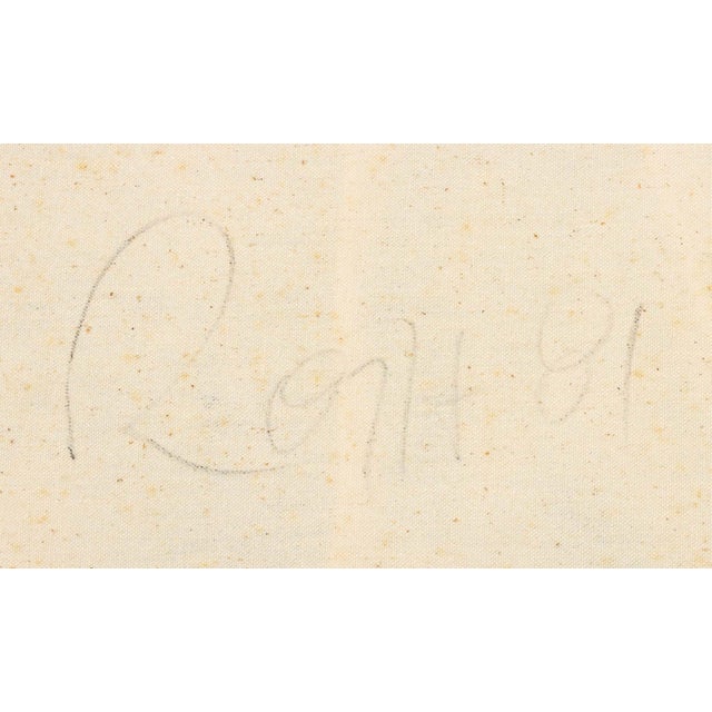 Textile Jack Roth "Synthesis Xxxvi" Acrylic on Canvas For Sale - Image 7 of 10