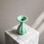 Art Deco Green Lobed Ceramic Vase by Arthur Percy for Gefle Celadon, Sweden, 1930s For Sale - Image 6 of 9