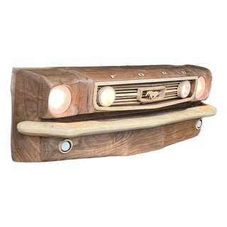 Wall Art Accurately Representing a 1965 Ford Mustang For Sale