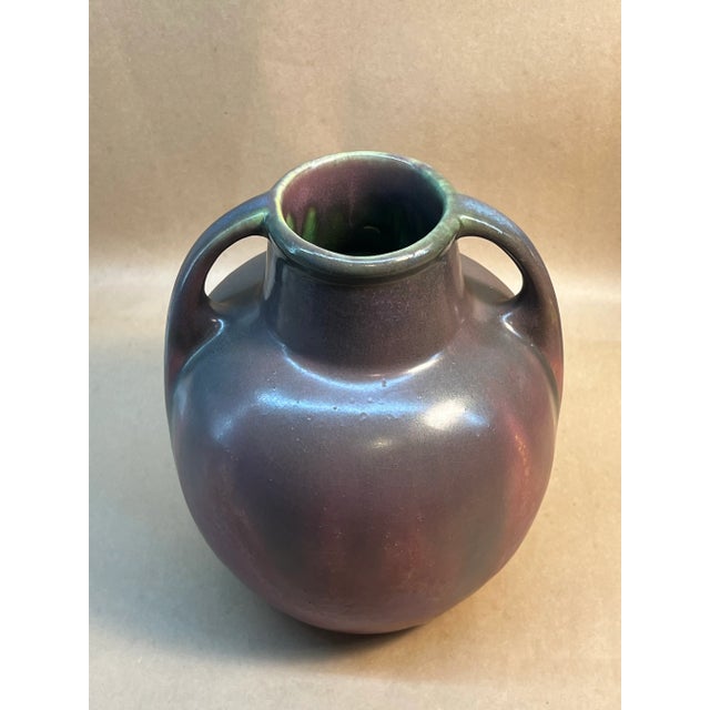 Fulper VaseCraft Two Handled Vase 1916 #643 For Sale In San Francisco - Image 6 of 7