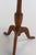 Wood Danish Round Tripod Side Table in Stained Oak by Anton Kildeberg, 1960s For Sale - Image 7 of 18