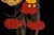 Red Mickey Mouse and Donald Duck Painted Plywood Wall Figures For Sale - Image 8 of 11