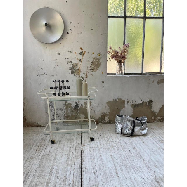 Metal Vintage Serving Trolley, 1980s For Sale - Image 7 of 18