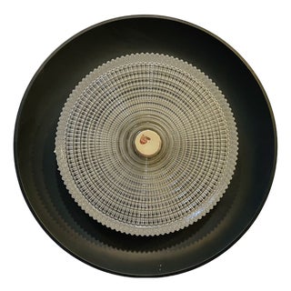 Large Glass and Metal Lamp from Wila, 1970s For Sale