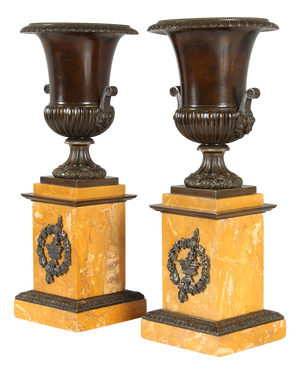 Antique Medici Vases, 1840, Set of 2