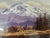 1990s Vintage Original Randy Van Beek Mountain Scene of the Pacific Northwest For Sale - Image 5 of 7