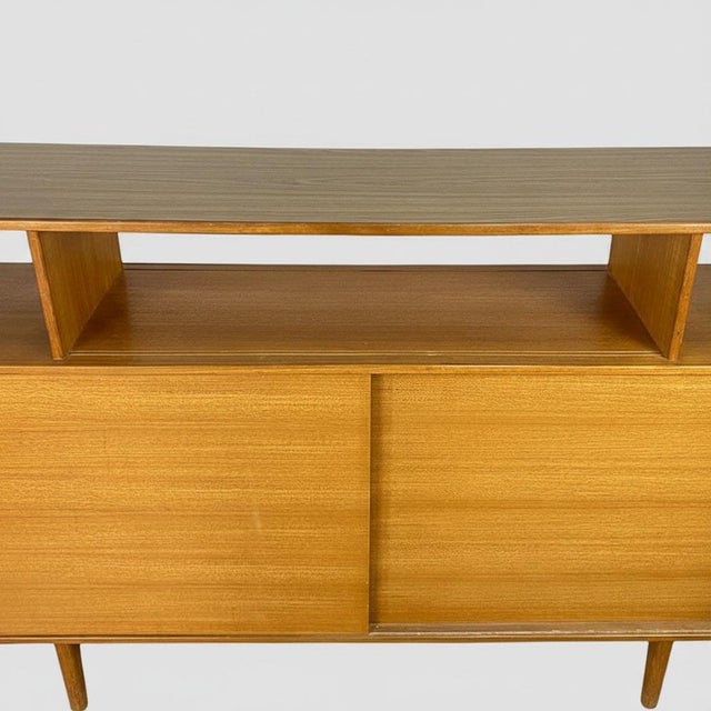 Brown Vintage Nordic Bar in Wood, 1960s For Sale - Image 8 of 9