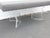 Textile Mid Century Hollywood Regency Long Lucite End of the Bed Dining Table Bench 6441 For Sale - Image 7 of 11