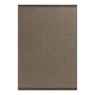 Chris Loves Julia x Loloi Providence Wheat / Charcoal 7'-6" x 10' Area Rug For Sale
