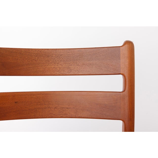 1970s Danish Teak Dining Chairs in Danish Cord by EMC Møbler, Denmark, 1970s, Set of 4 For Sale - Image 5 of 13