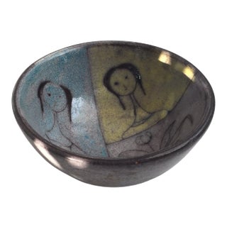 Bowl Italian Ceramic - Mid Century For Sale