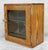 Traditional Antique Traditional Oak Doctor’s Apothecary Glass Front Cabinet For Sale - Image 3 of 12