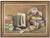 Unknown, Still Life with Palette and Books, Oil on Canvas, 1969, Framed For Sale - Image 4 of 4