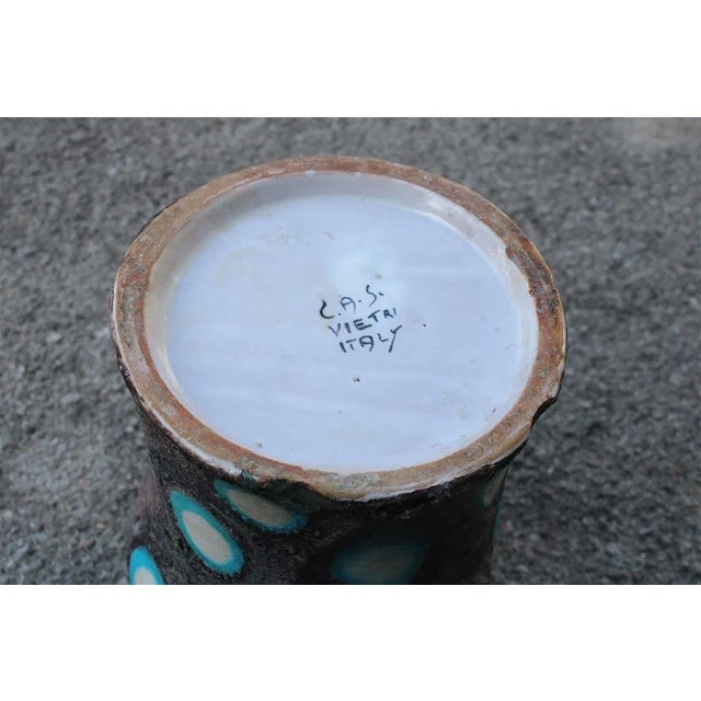 Ceramic Vase by Guido Gambone for C.A.S., 1950s For Sale - Image 6 of 12