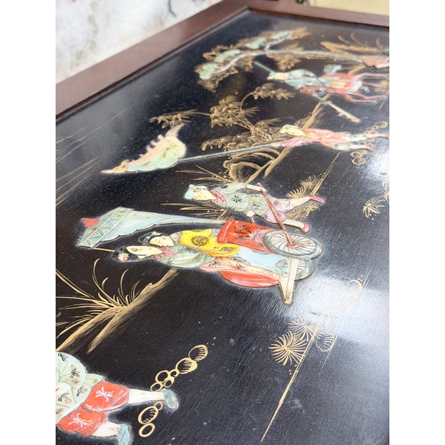 Early 20th Century Antique Chinese Ming Style Chinoiserie Blanket Chest For Sale - Image 5 of 10