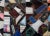 Tan Crazy Quilt Antique Professionally Framed For Sale - Image 8 of 12