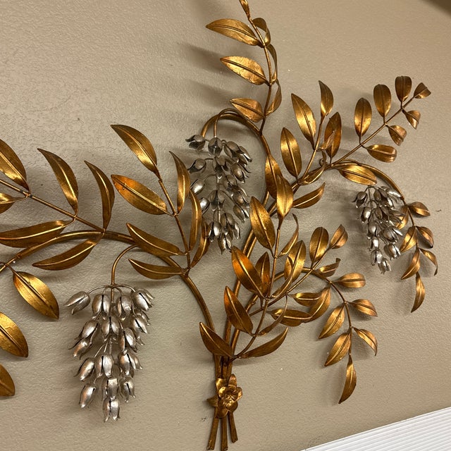 Italian Regency Bound Flowering Limbs Wall Spray For Sale - Image 12 of 12