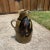 Brown Brown Mid Century Glazed Stoneware Ceramic Signed Pitcher For Sale - Image 8 of 8