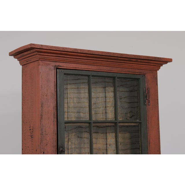 Country Paint Decorated Primitive Plantation Desk For Sale - Image 13 of 16