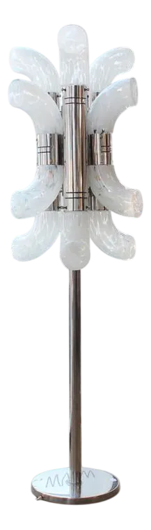 12-Light Floor Lamp from Mazzega, 1960s