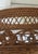 Vintage Palm Beach Style Handwoven Rattan Umbrella Stand or Cane Holder With Decorative Openwork Knot Motif For Sale - Image 11 of 11