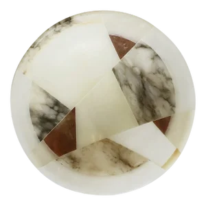 Italian Marble Bowl Trinket Jewelry Dish