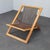 Modern Folding Lounge Chair with Wooden Frame, 1970s For Sale - Image 9 of 9