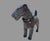 American Antique C1910 Kleistone Rubber Scottie Terrier Dog Doorstop 14” Rare Original For Sale - Image 3 of 7