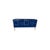 Not Yet Made - Made To Order Three-Door Italian Sideboard in Sapphire Blue Glass and Brass from Justfurnituress SRL For Sale - Image 5 of 9