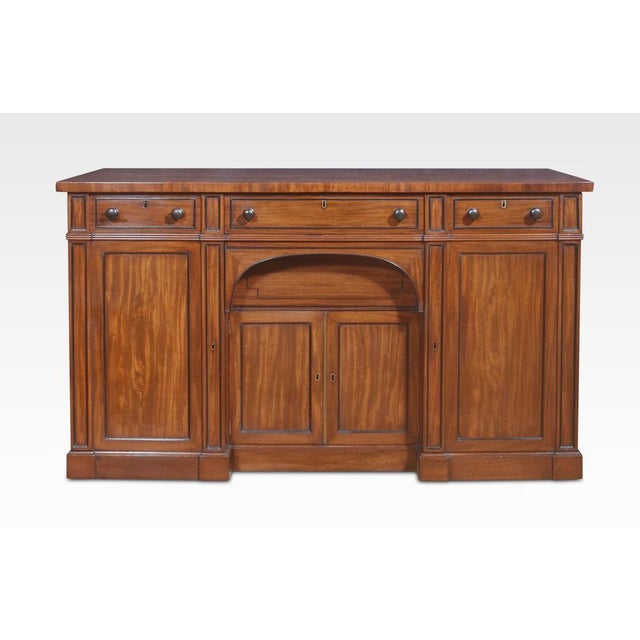Regency Mahogany 4-Door Sideboard For Sale - Image 5 of 12