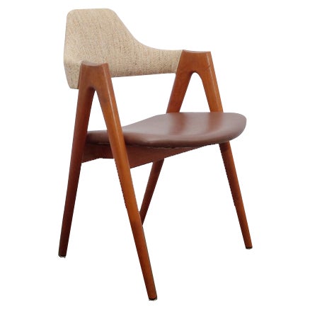 Compass Chair in Teak from SVA Møbler, 1950s For Sale