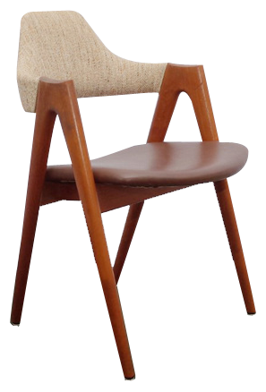 Compass Chair in Teak from SVA Møbler, 1950s