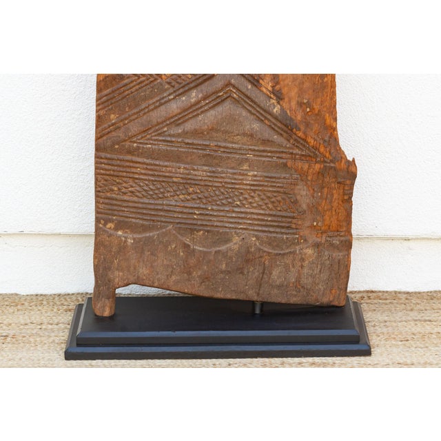 African Early 1800's Architectural West African Door For Sale - Image 3 of 8