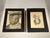 Vintage June Marlowe & Clint Eastwood Charcoal Drawings, Signed by C. Mathis - a Pair For Sale - Image 10 of 10