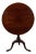 18th Century Georgian English Mahogany Tilt-Top Table For Sale
