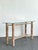 Wood Vintage Bundled Rattan Console Table After McGuire For Sale - Image 7 of 12