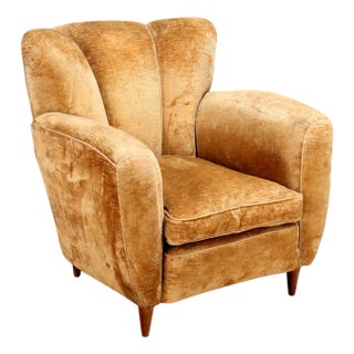 Armchair with Padding, 1950s For Sale
