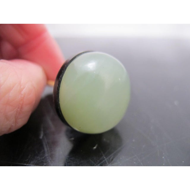 Chinese Imperial Yellow Peking Glass Snuff Bottle With Carved Longevity Symbol For Sale - Image 11 of 11