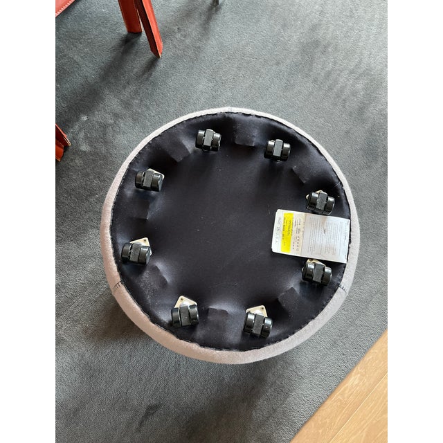 Gray Bernhardt Mitt Chair & Apel Ottoman For Sale - Image 8 of 9