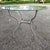 Iron Outdoor Table with Round Glass Top, 1990s For Sale - Image 17 of 18