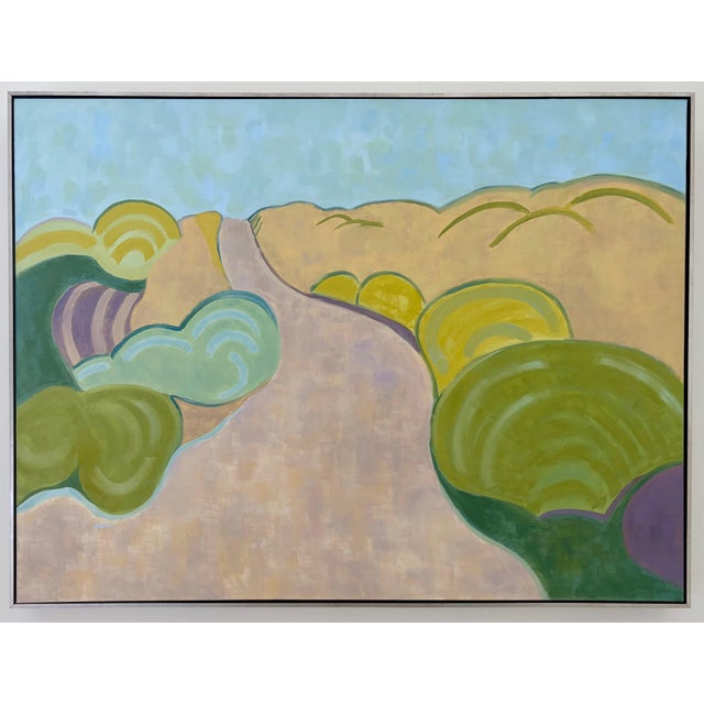 “Over the Dunes” Oil on Canvas by Nancy M. Vignola - For Sale