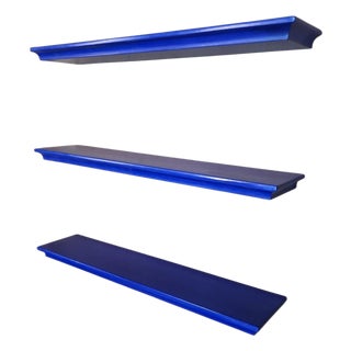 Blue Lagoon Minimal Shelves For Sale