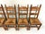 Rustic Oak Razor High Back Dining Chairs, 1960s, Set of 6 For Sale - Image 9 of 18