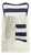 Outdoor Micro The Gift Cushion Striped Blue and White by Lorenza Briola for Lo Decor For Sale